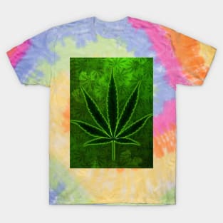 Cannabis leaf art T-Shirt